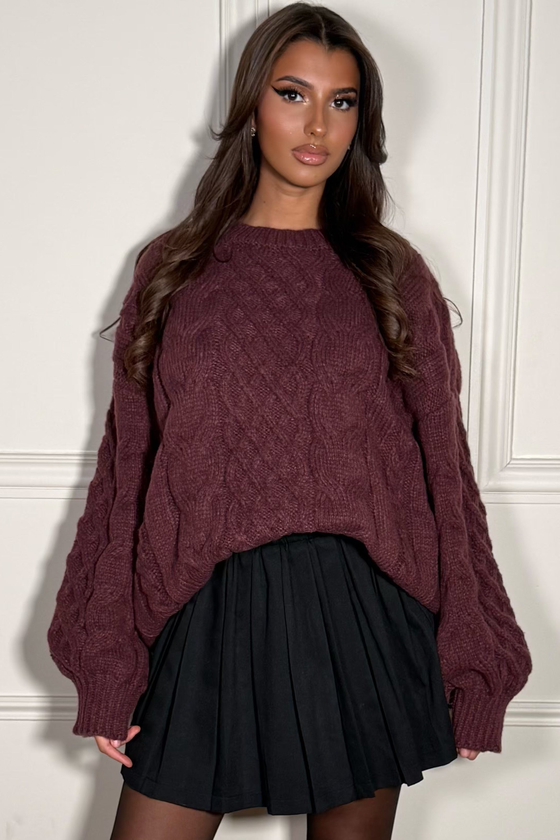 Pull Torsadé Col Rond Femme - Tricot Sculptural et Élégance Intemporelle