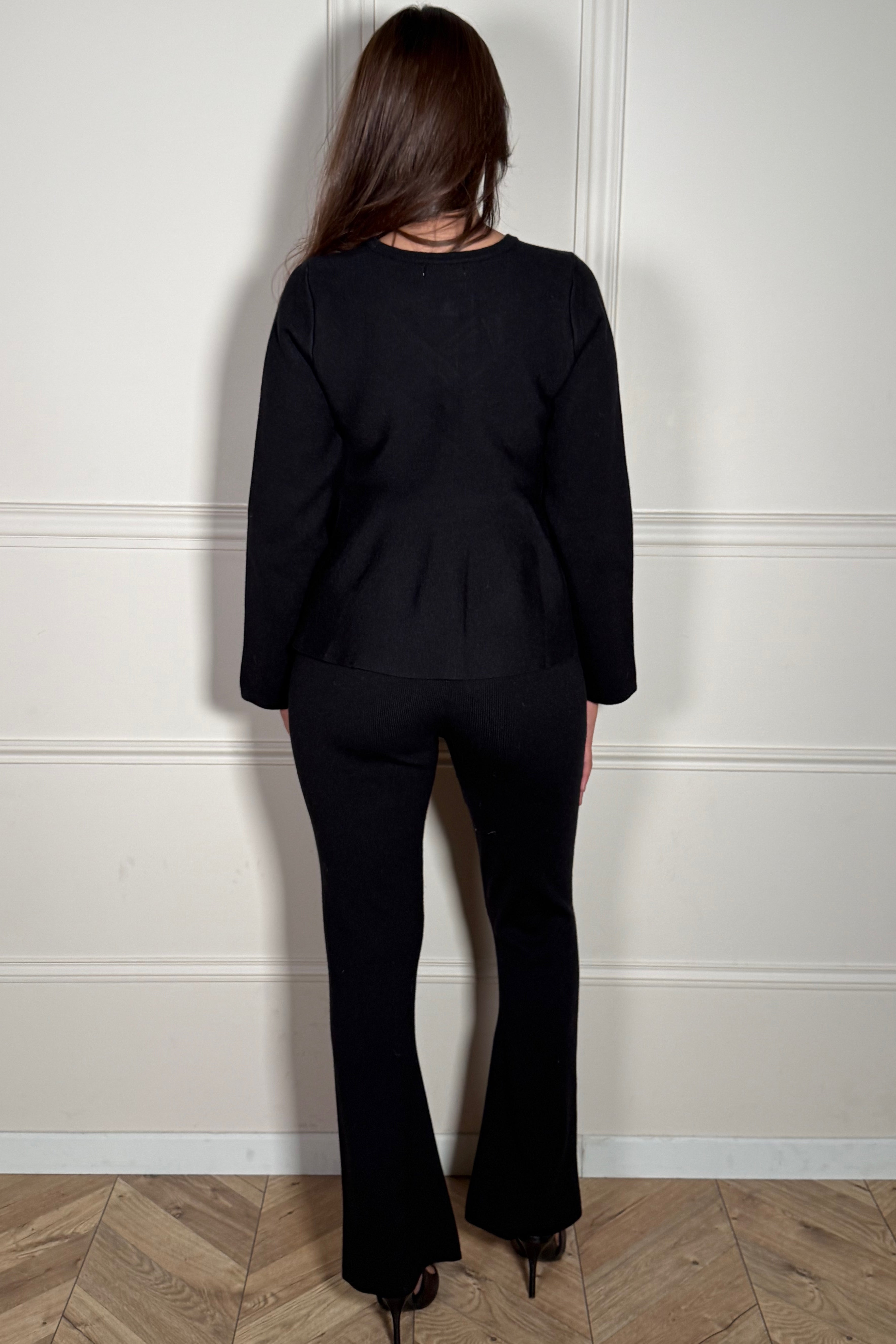 Ensemble Maille Gilet et Pantalon Femme - Coordonné Chic et Confort Absolu