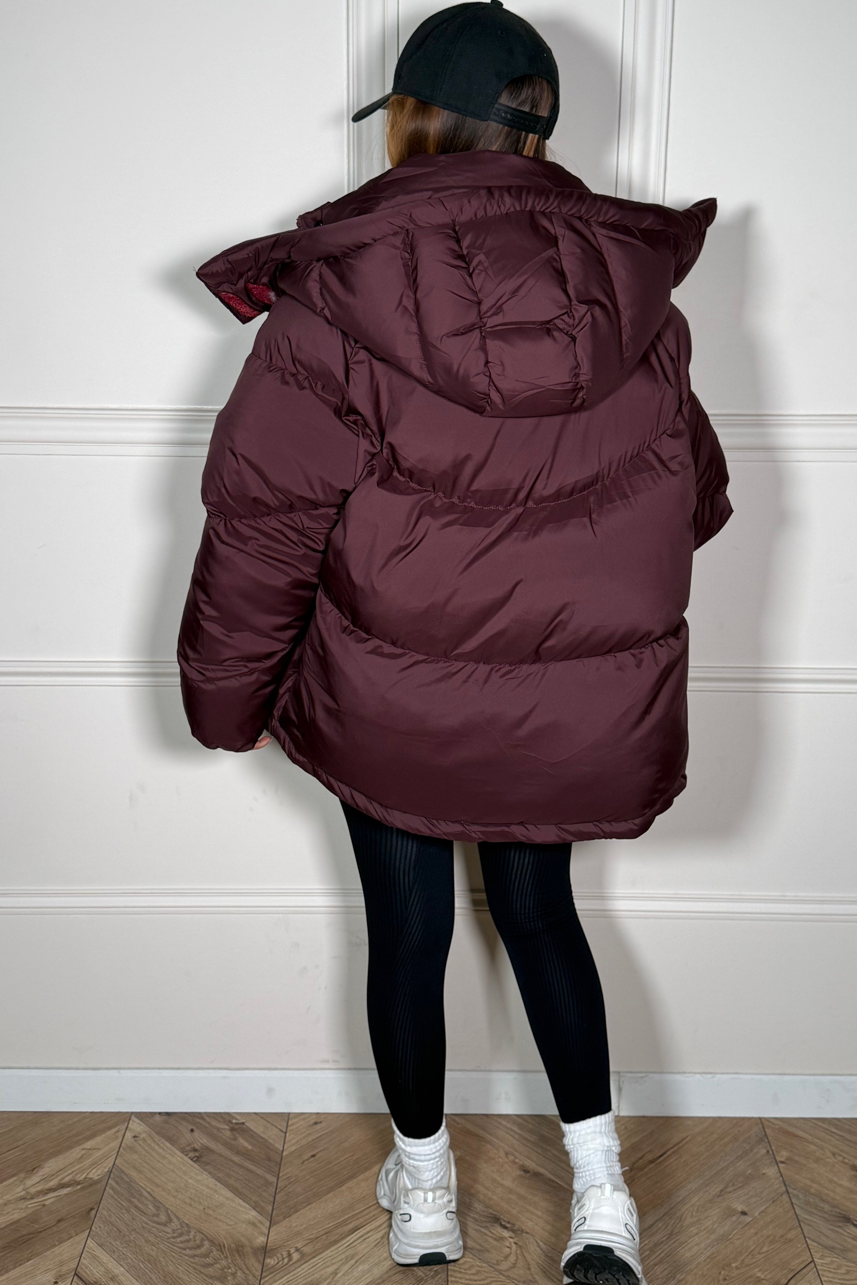 Doudoune Ample Coupe Droite - Chaleur Oversize Chic