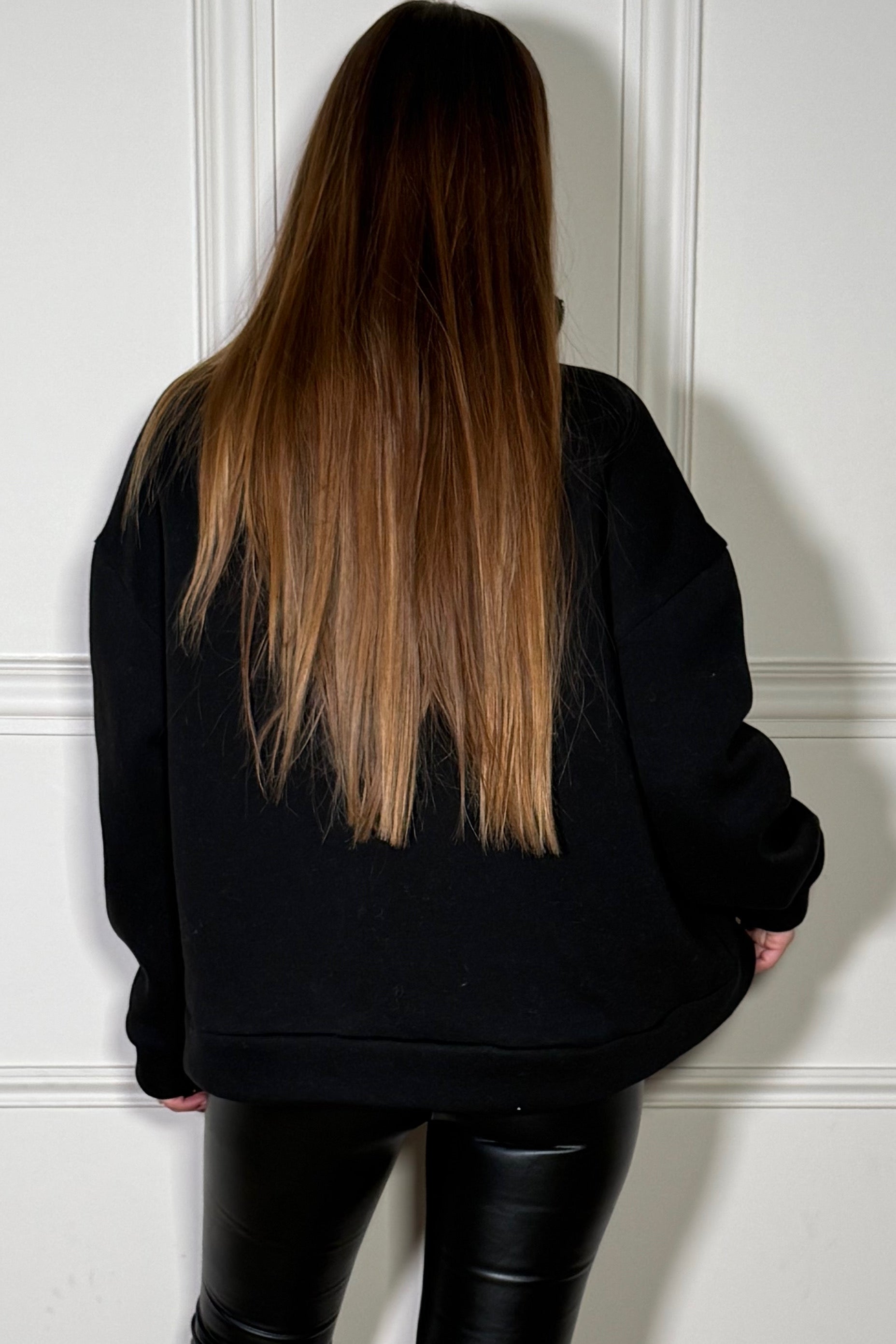 Pull Molleton Col Zippé Femme - Sweat Confort Demi-Zip