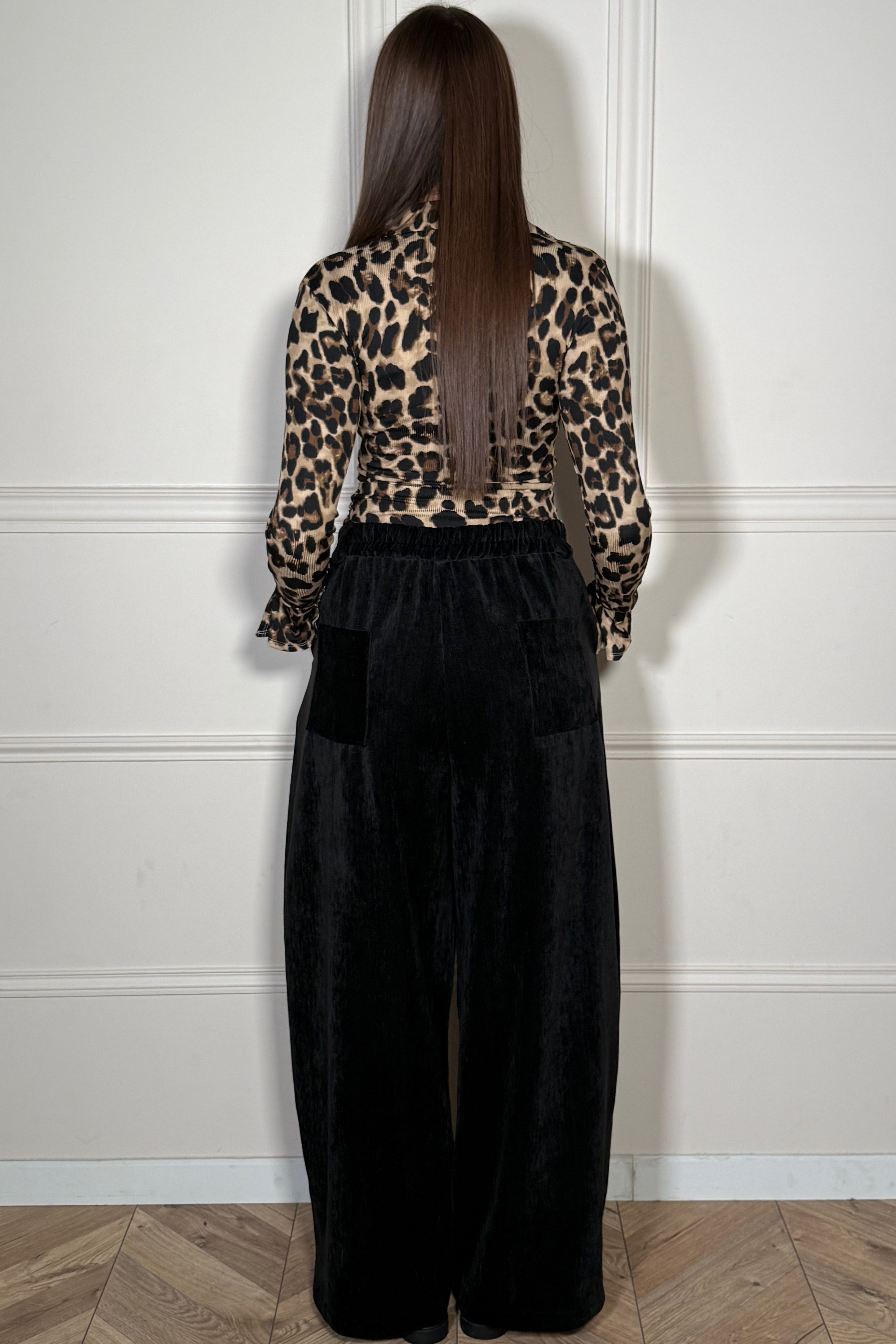 Pantalon Velours Coupe Ballon Femme - Confort & Style