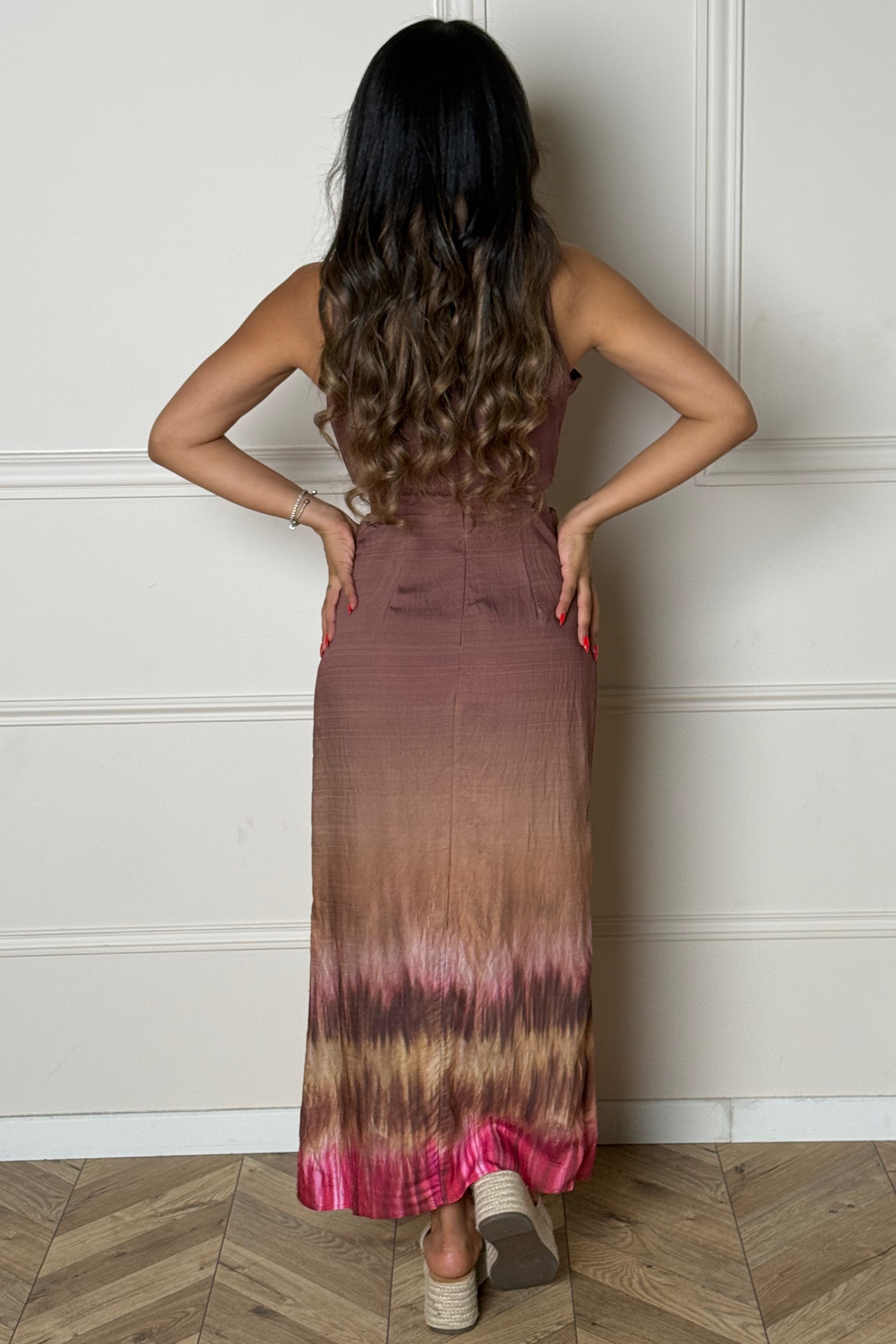 Robe Tie & Die Déstructurée Femme