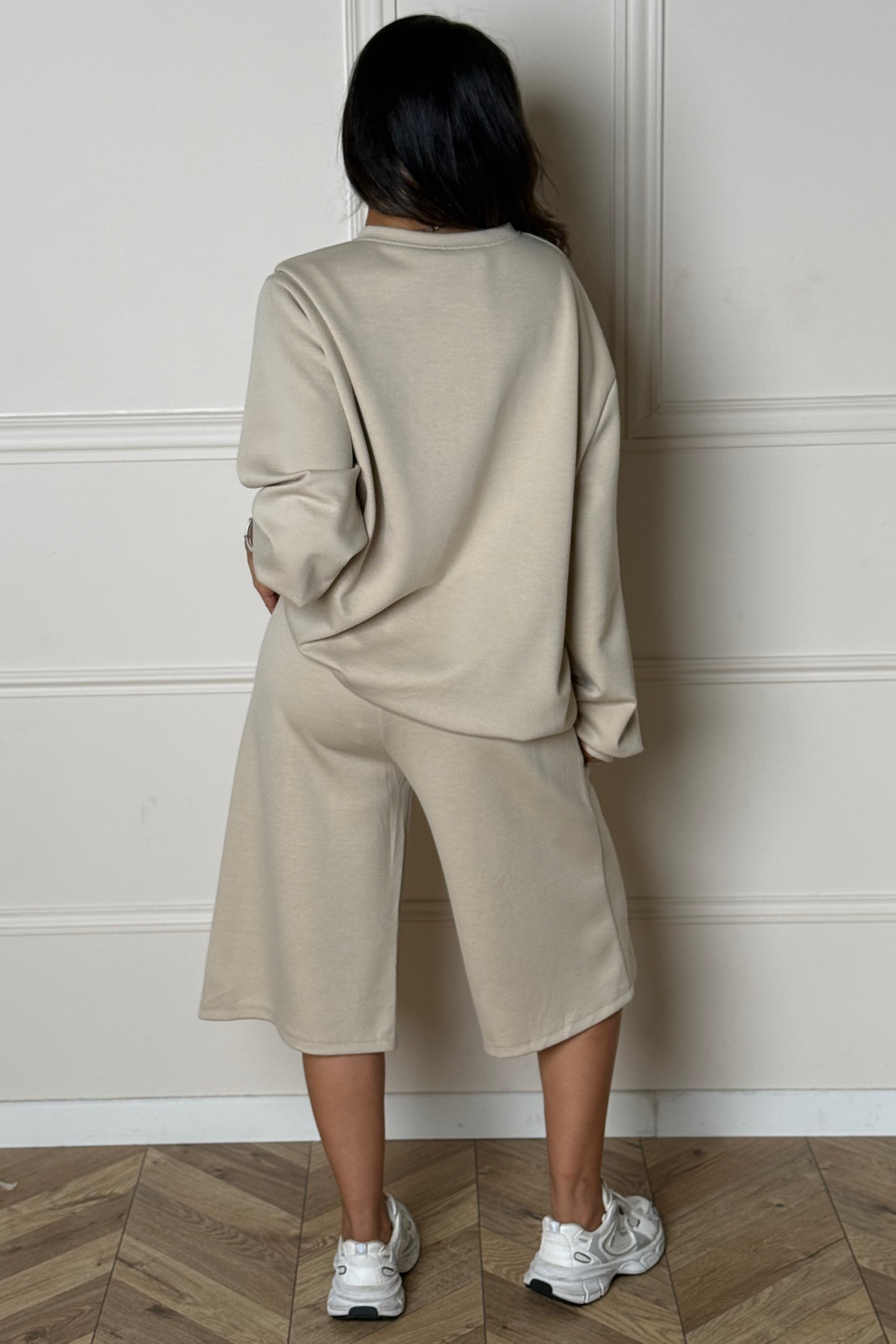Ensemble Femme Sweat + Bermuda - Style Casual Chic Confort