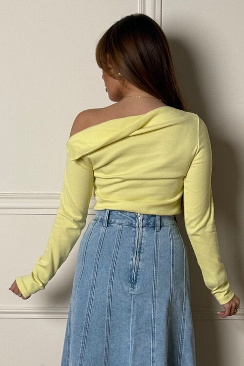 Top Col Tombant Femme