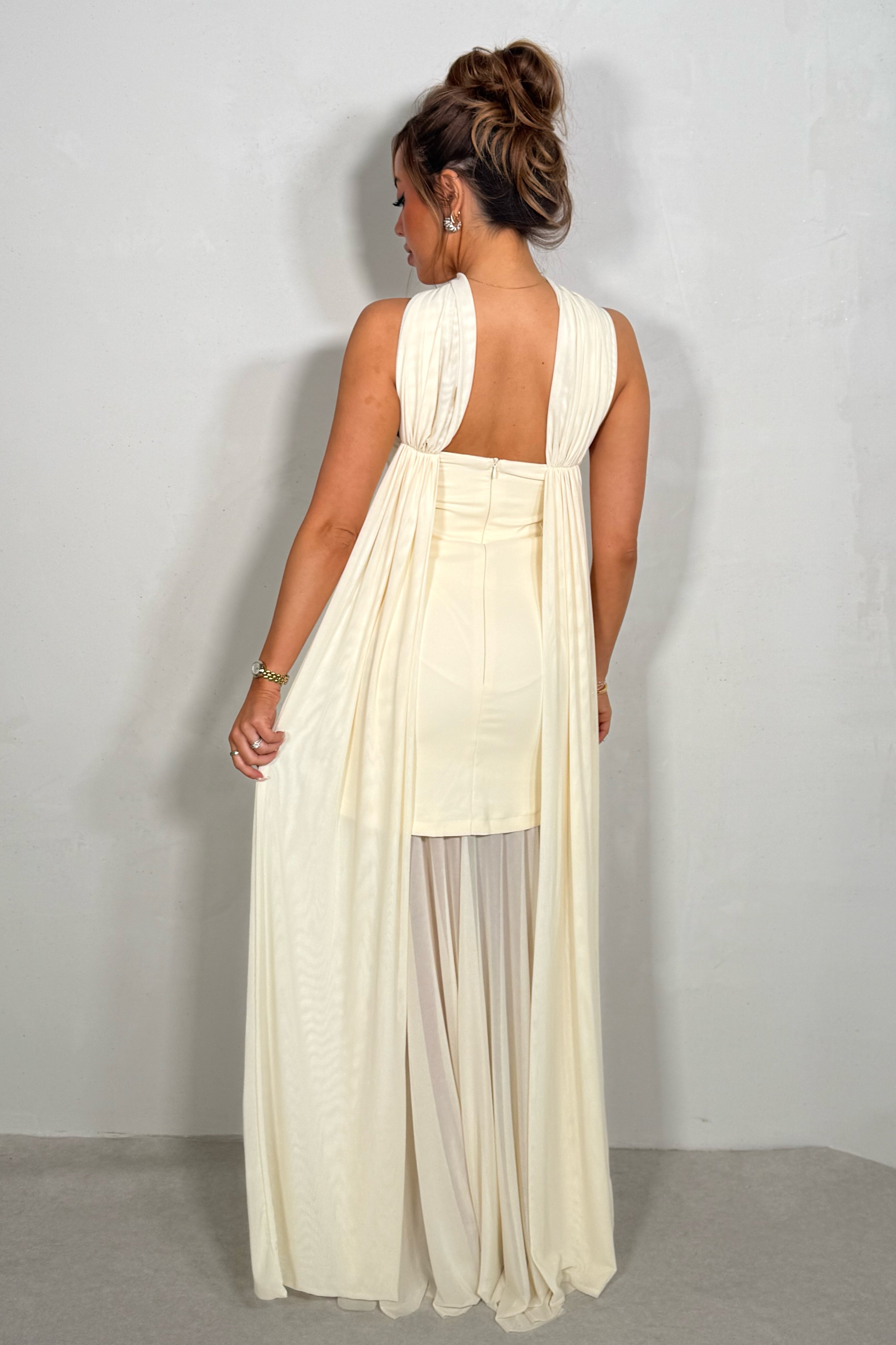 Robe bustier avec encolure femme