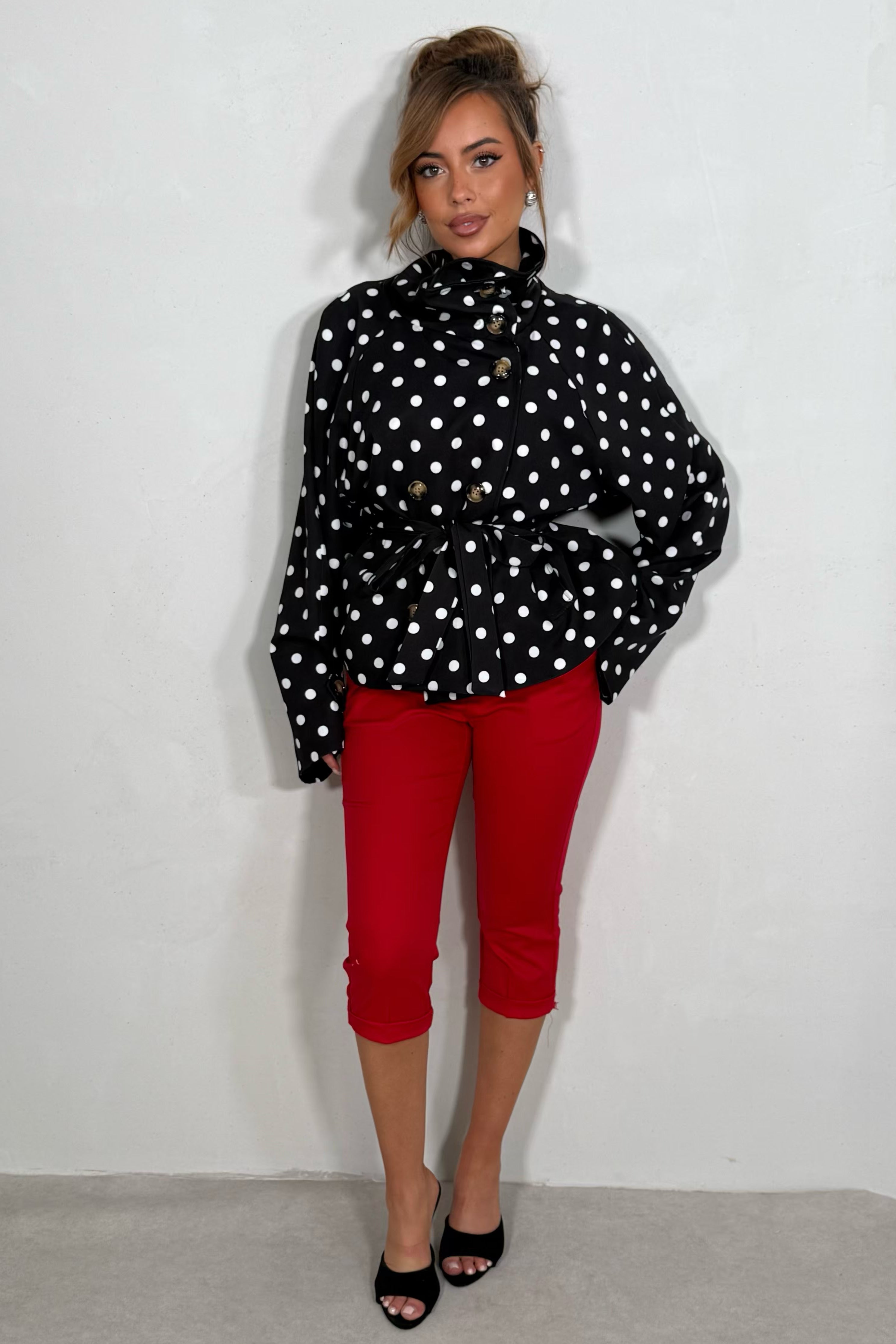 Trench à pois femme