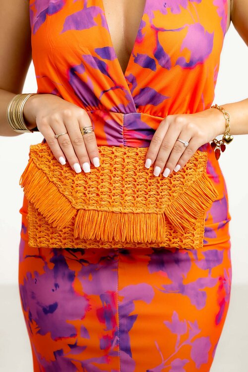 Sac en Paille à Franges