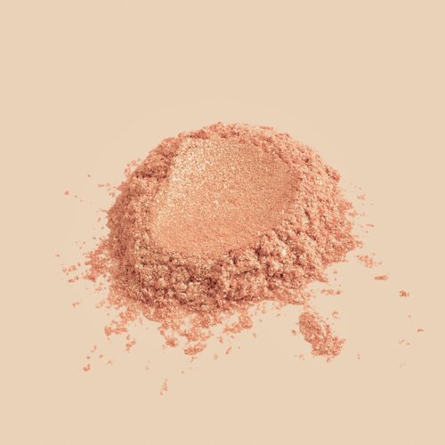 Highlighter Poudre Femme Éclat Doré - Illuminateur Teint - Effet Bonne Mine