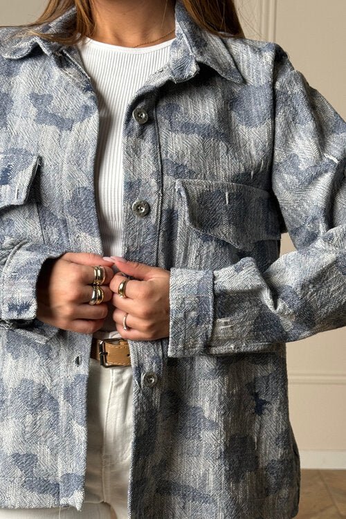 Veste Chiné + Poches