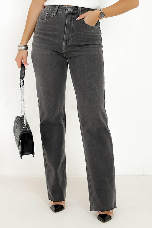 Jeans Flare Délavé