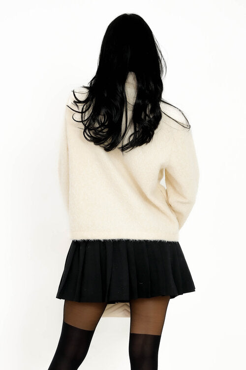 Veste Pilou Bouton Fleur Gold