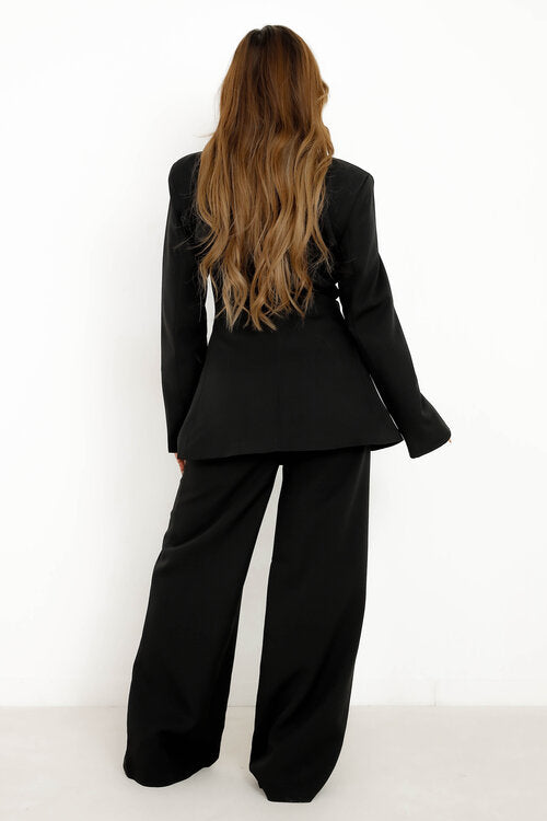 Ensemble Blazer Cintré + Pantalon Oversize