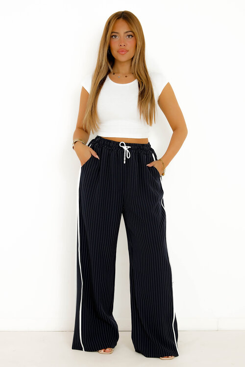 Pantalon Rayé + Liserés