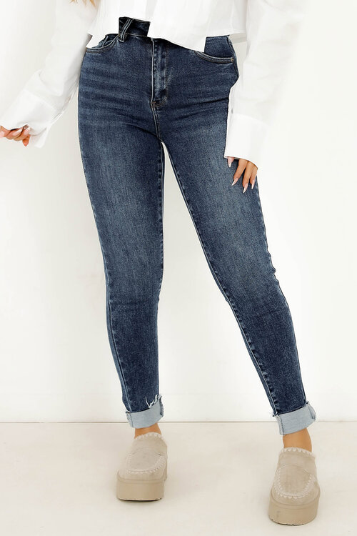 Jeans Skinny Taille Haute