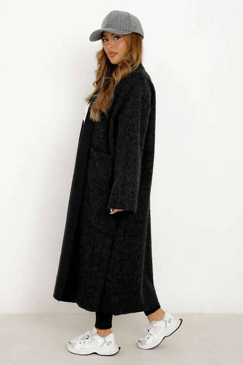 Manteau Pilou Oversize + Poches