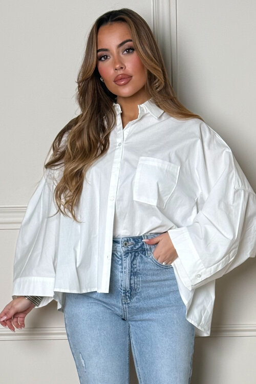 Chemise Courte Oversize