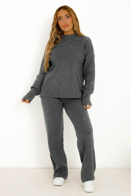 Ensemble Côtelé Pull + Pantalon