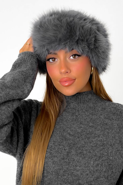 Bonnet Effet Chapka Fur Vegan