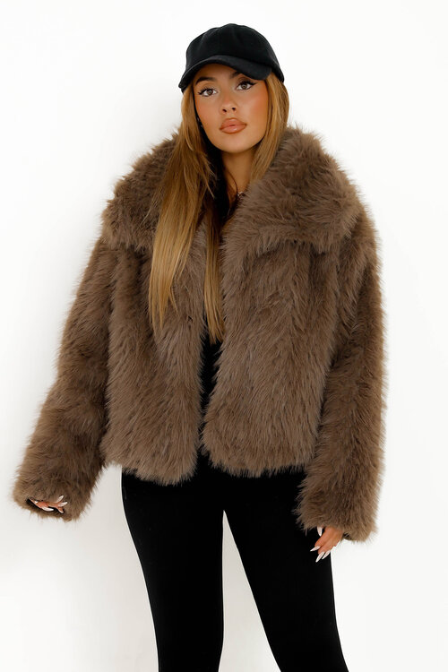 Manteau Court Fur Vegan