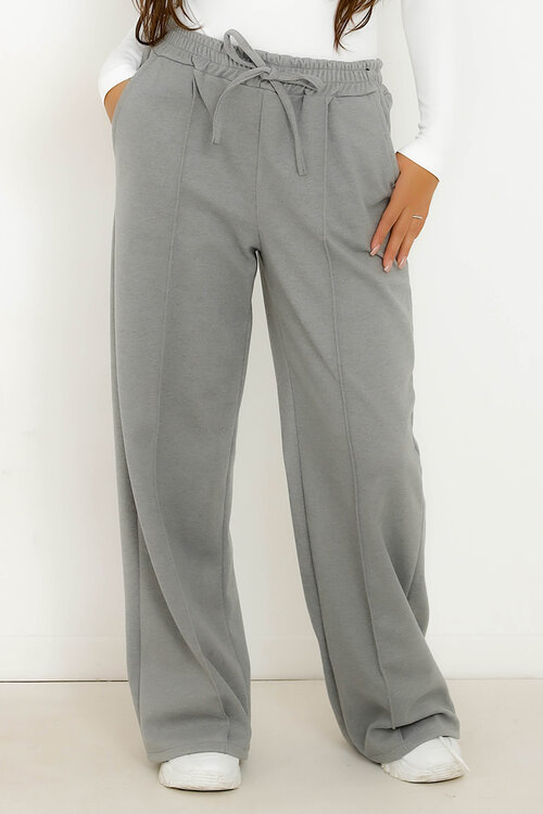 Pantalon Effet Jogging Coupe Droite