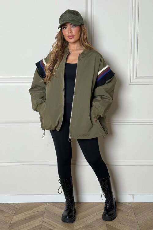 Bombers Coupe Droite + Bandes Rayés