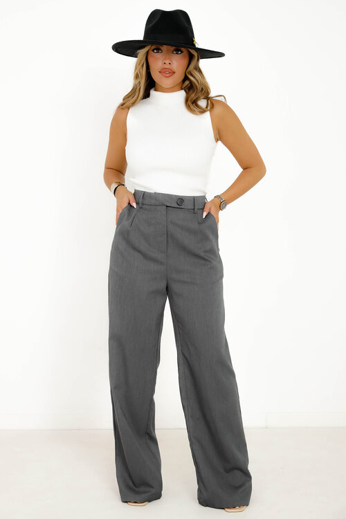 Pantalon à Pince Oversize