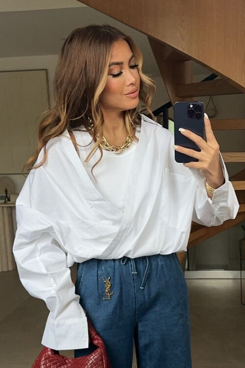 Chemise boule + Top Intégré