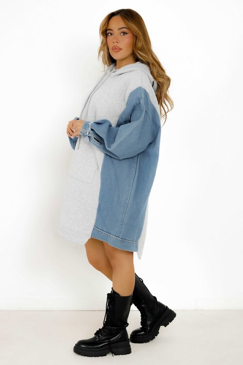 Robe Sweat + Denim