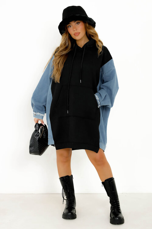 Robe Sweat + Denim