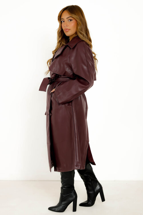 Trench Simili Cuir