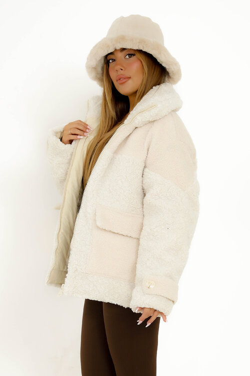 Manteau Moumoute Col Montant