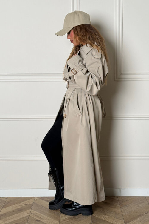 Trench Long + Ceinture