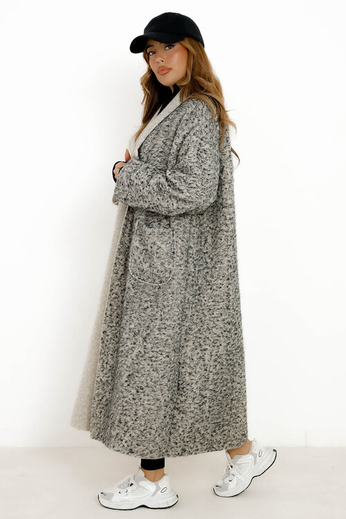 Manteau Pilou Oversize + Poches