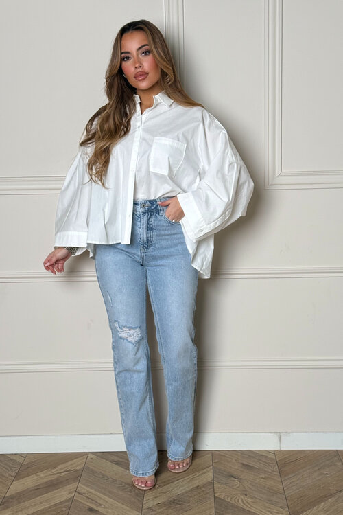 Chemise Courte Oversize