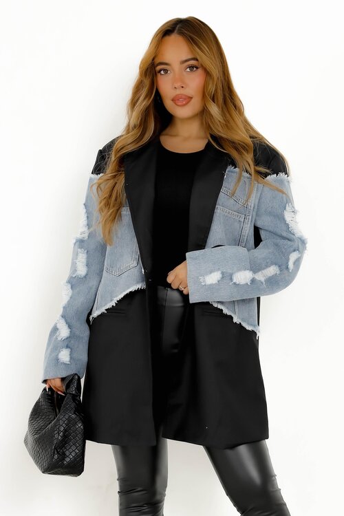 Blazer Oversize + Denim