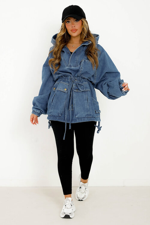 Robe Tunique Denim + Poches