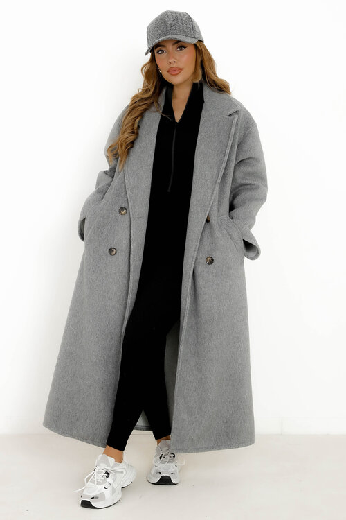 Manteau Oversize Effet Laine