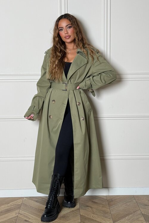 Trench Long + Ceinture