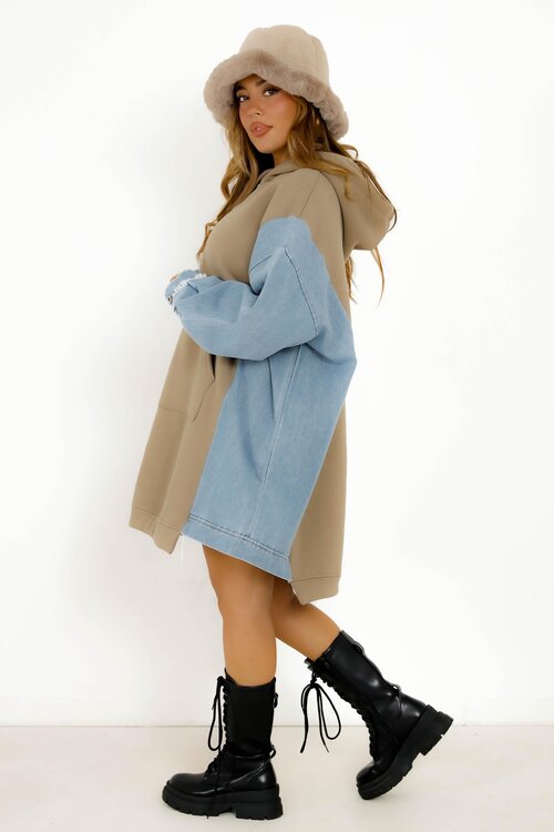 Robe Sweat + Denim