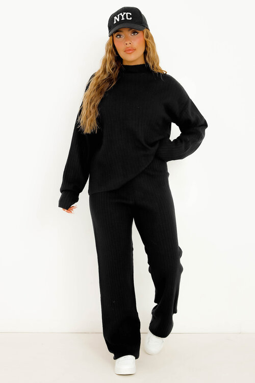 Ensemble Côtelé Pull + Pantalon