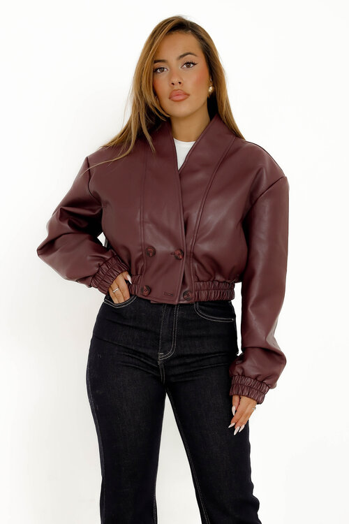 Blouson Simili Croisée