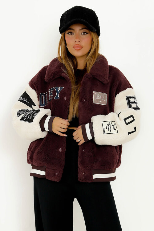 Veste Teddy Bicolore + Ecussons