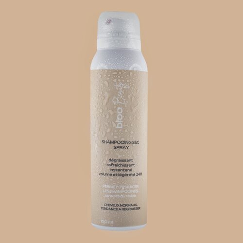 Flacon shampoing sec format pratique BLOOSHOP
