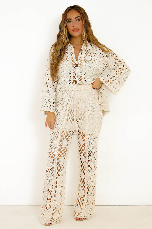 Pantalon à Crochets