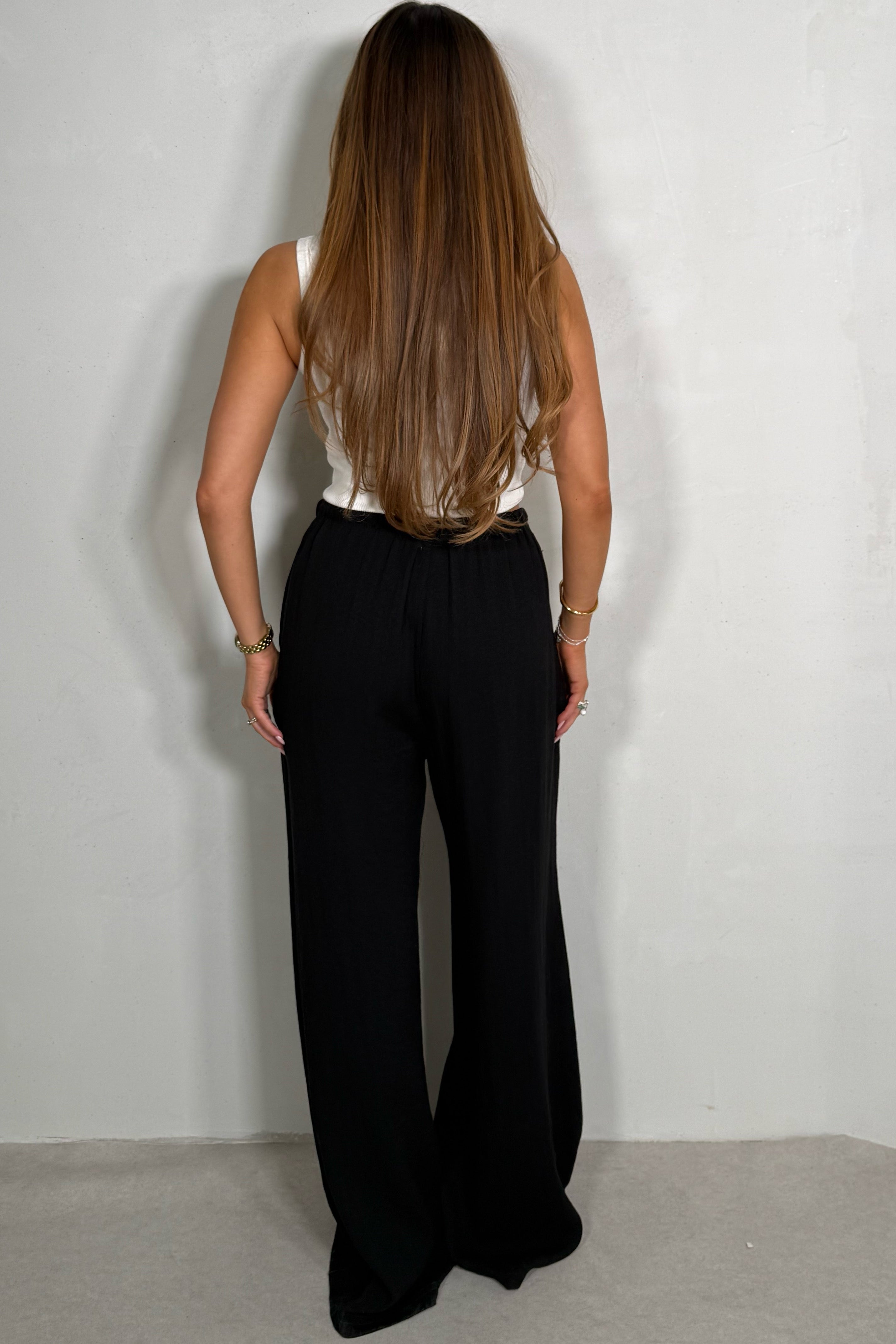 Pantalon Fluide Effet Lin – Coupe Ample & Légère