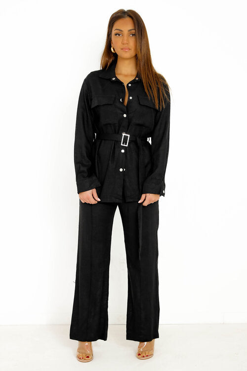 Ensemble Ensemble Chemise Saharienne + Pantalon