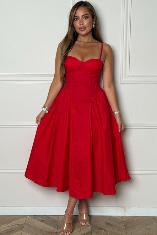 Robe Bouffantes à Coques Femme