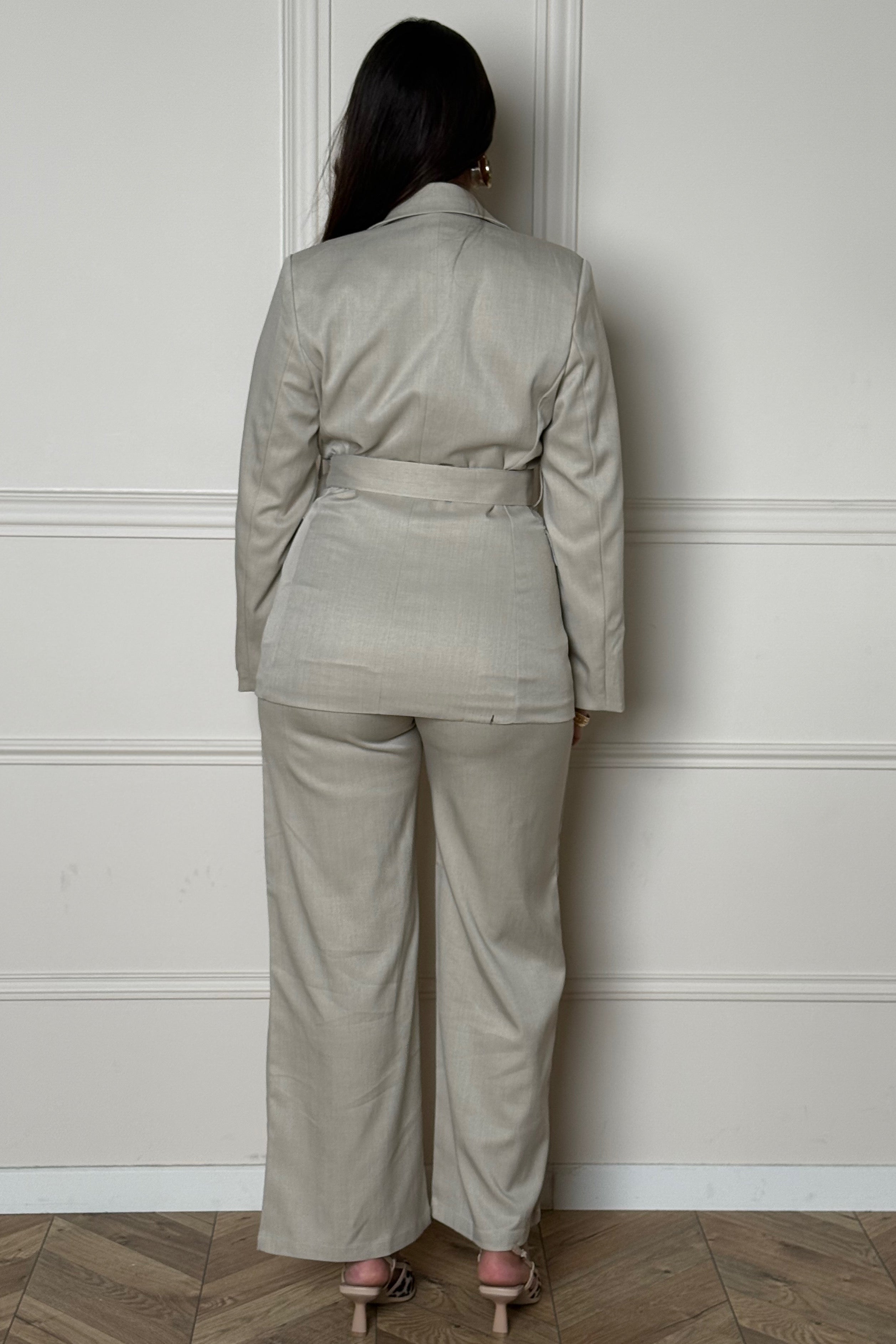 Tailleur Veste Ceinture + Pantalon