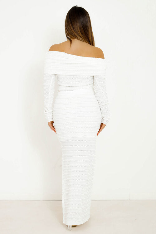 Ensemble Gaufré Top + Jupe