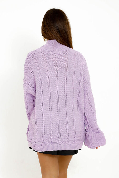 Pull Manches Boutonnées